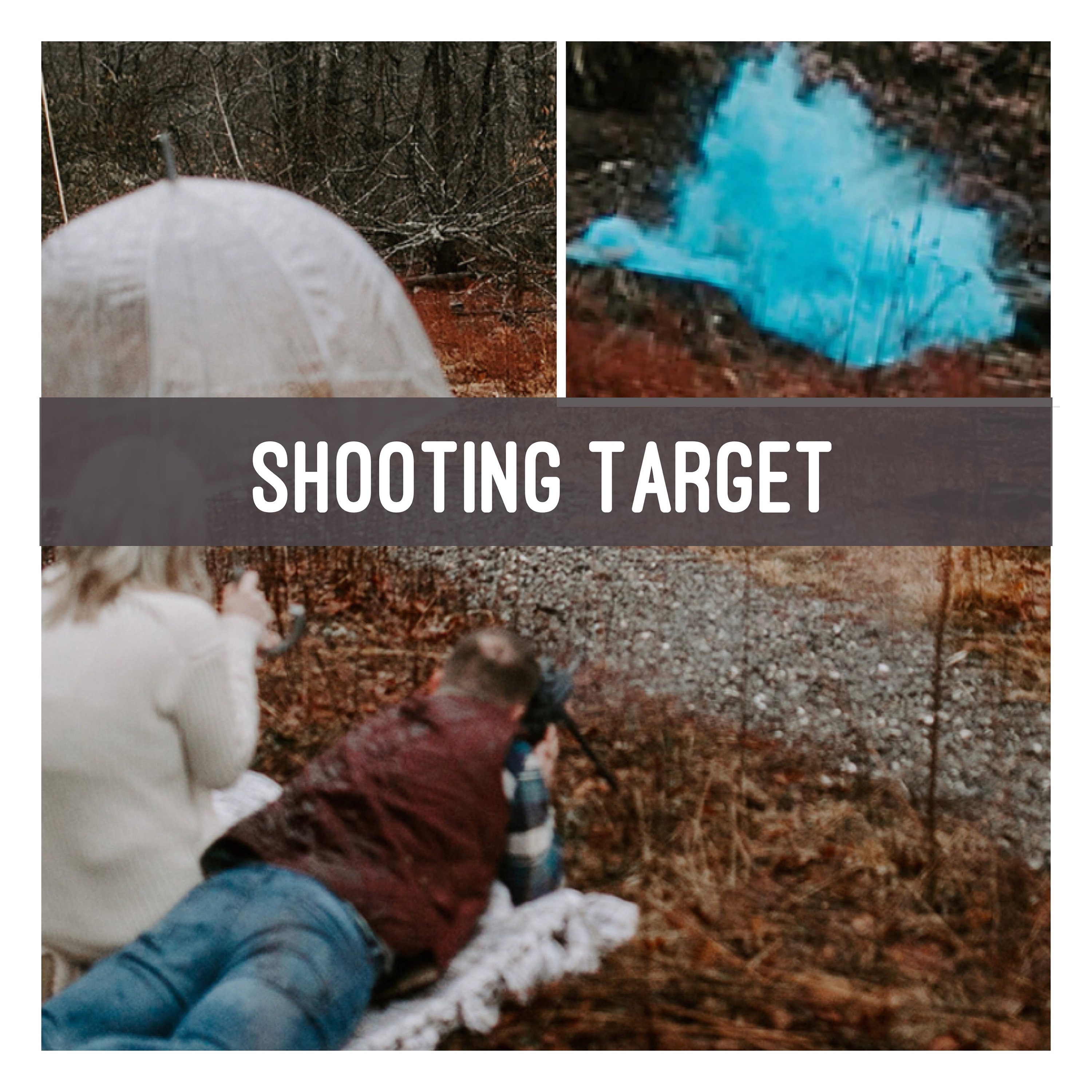 4 SHOOTING TARGET Gender Reveal Shooting Target Gender Etsy