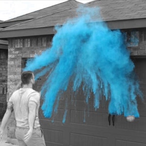 BASKETBALL Gender Reveal Basketball mit Puder und/oder Konfetti Bild 3