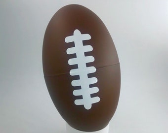 9" EMPTY FOOTBALL One Empty Gender Reveal Football No Powder Gender Reveal Ideas No Powder Gender Reveal Football Gender Reveal