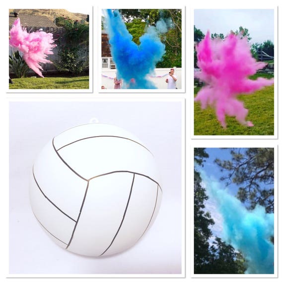 Gender Reveal Volleyball Gender Reveal Volleyball Gender | Etsy