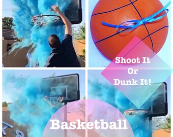 6.25" Gender Reveal Basketball Gender Reveal Ideas Gender Reveal Basketball