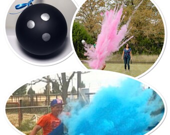 Bowling Ball - 6.25 inch - Gender Reveal Bowling Ball Gender Reveal Ideas Gender Reveal Bowling Ball