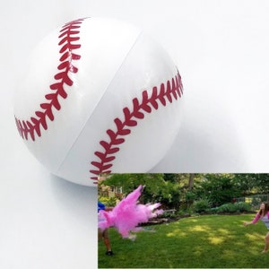 BASEBALL Gender Reveal! Handmade Gender Reveal Baseball In Assorted Powder Colors!