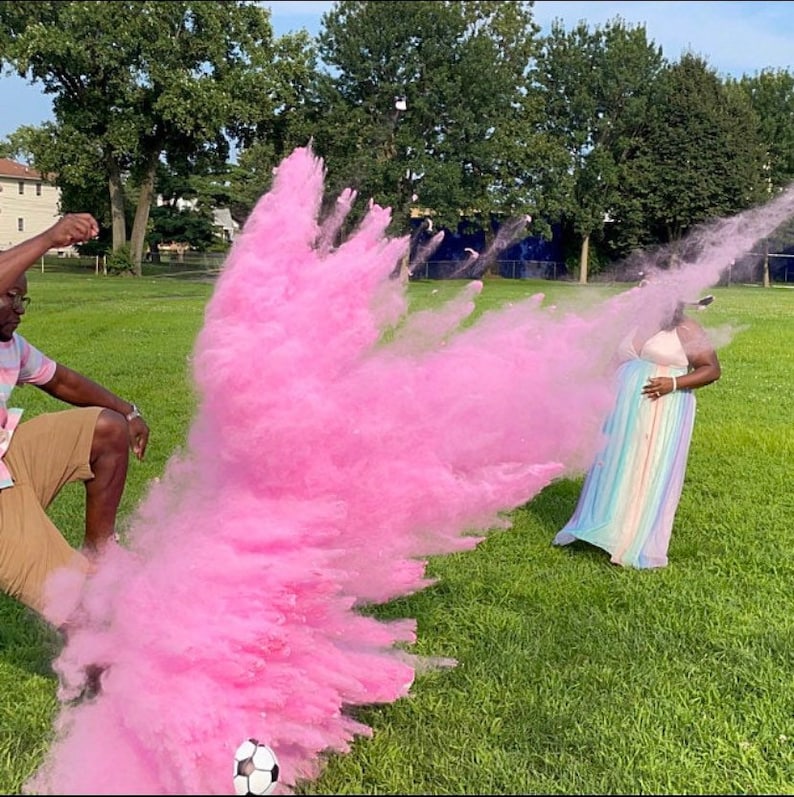 SOCCER BALL Gender Reveal Soccer Ball With Powder And/or Etsy