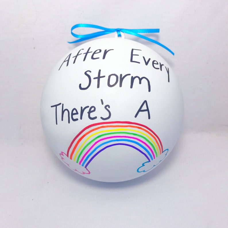 Rainbow Baby Gender Reveal Ball With Powder And/or Confetti Etsy