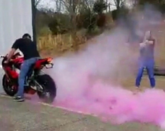 Premium Burnout Gender Reveal Tire Pack Burnout Pink Blue Yellow Red Green Orange Purple or White