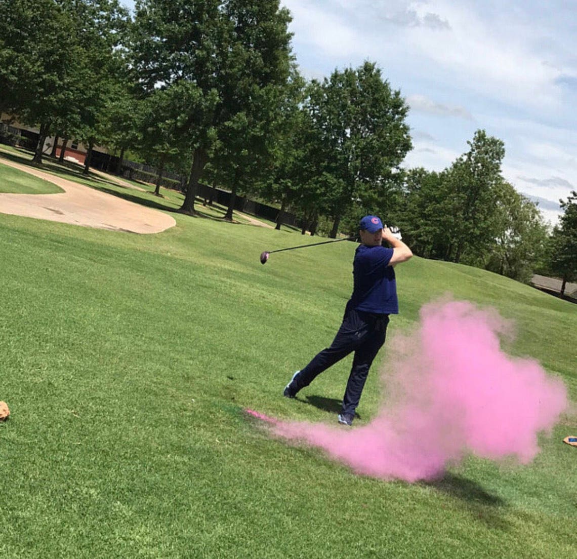 GOLF BALL Baby Feet Gender Reveal Gender Reveal Ideas Golf Etsy