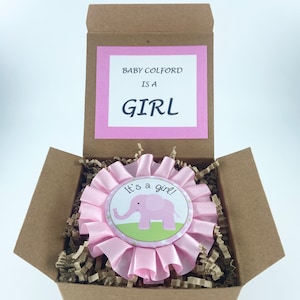 Gender Reveal Box Gender Reveal Gift He or She Boy or Girl Gender Reveal Surprise Box