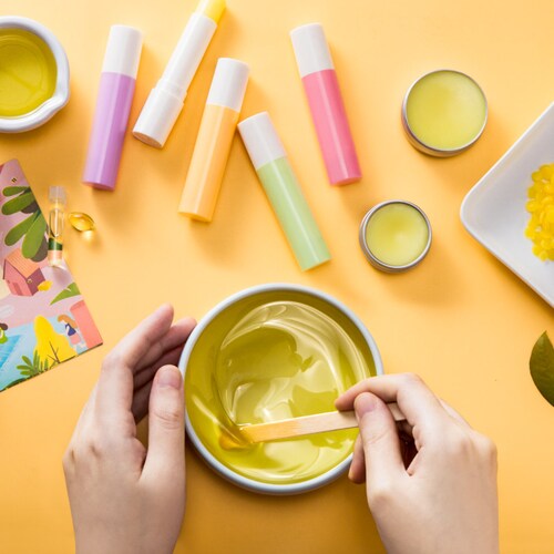 Lip Balm Making Kit Make 10 All Natural Moisturizing Lip Etsy