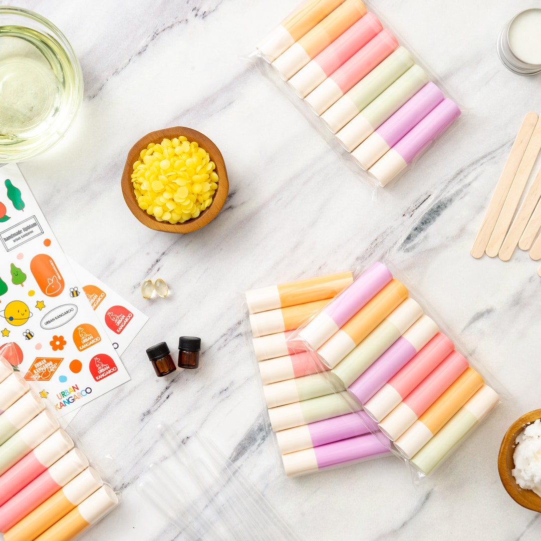 Jumbo Size Lip Balm DIY Kit Create 32 Shea Butter Lip Balms Etsy