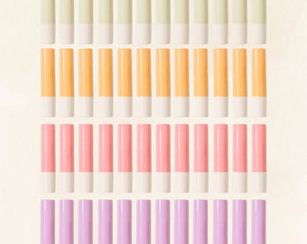 Set of 48 Lip Balm Tubes, BPA Free