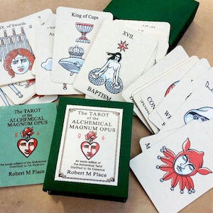 Tarot of the Alchemical Magnum Opus Tarot Deck Self Published by Robert Place