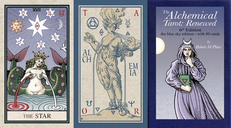 The Alchemical Tarot Renewed by Robert Place, Quintessential