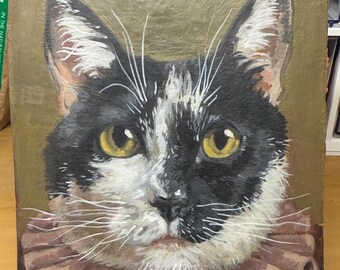 CUSTOM Animal Portrait Oil Painting