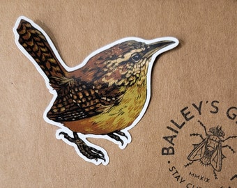 Carolina Wren Sticker