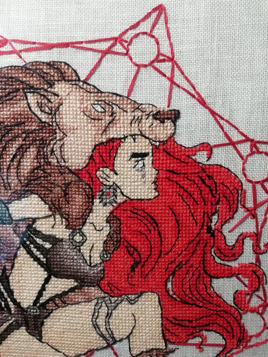 Leo Zodiac Sign Leo Cross Stitch Pattern Leo Girl Cross Stitch Etsy