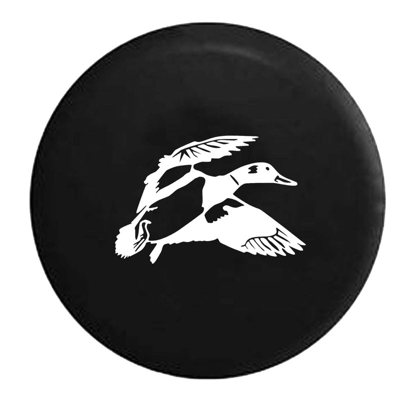 Duck Hunting Water Fowl Flying Jeep Camper Spare Tire Cover Etsy