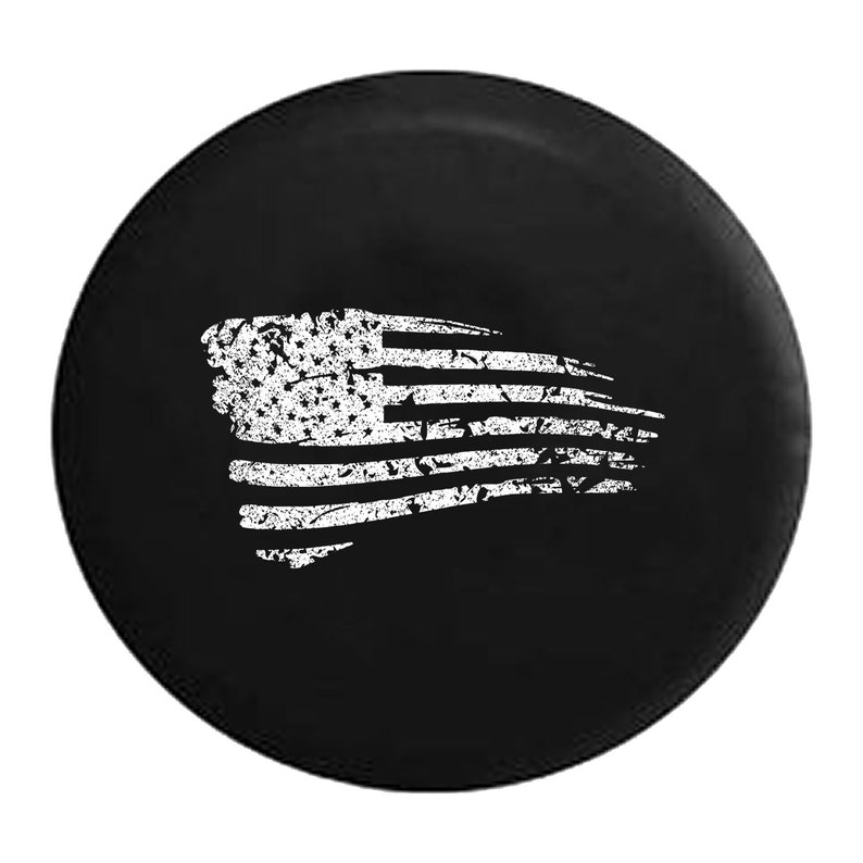 Distressed Black//White Design State of Michigan Tattered Flag Various Sizes