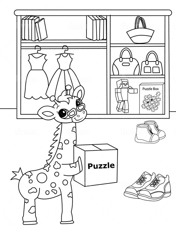 How To Organize Coloring Pages Children's Organizing and Chore Coloring Pages 8 | Etsy