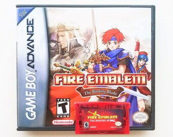 Fire Emblem Binding Blade + Case GBA Game Boy Advance English Fan Translation - Great Quality