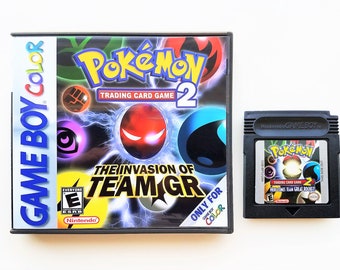 Pokemon Trading Card Game 2 W Custom Case English