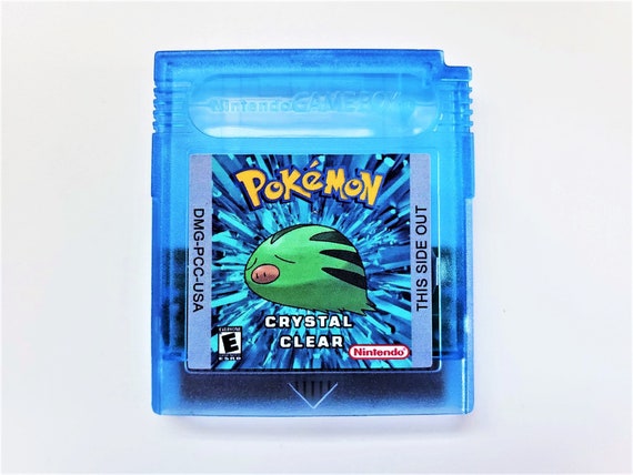 Pokemon Crystal Clear Latest V20b Open World Rom Hack Gameboy Color Gbc Gba Custom Game Boy Fan Made Saves