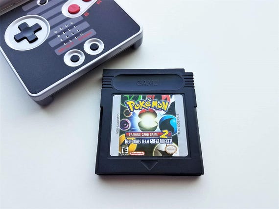 Pokemon Trading Card Game 2 English Translated Custom Game Boy Color Gbc Gba Nintendo Invasion Of Team Gr