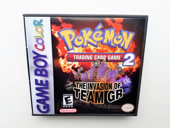 Pokemon Trading Card Game 2 W Custom Case English Translated Custom Game Boy Color Gbc Gba Nintendo Invasion Of Team Gr