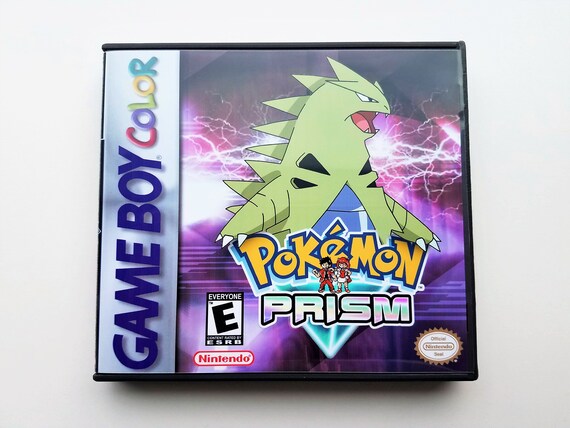 Pokemon Prism Case V094 Build 229 Version Gameboy Color Gb Gbc Gba Custom Game Boy Fan Made Hack Saves