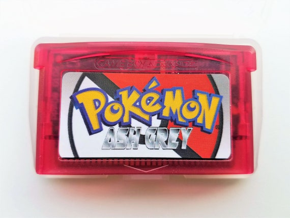 Pokemon Ash Gray Nintendo Game Boy Advance Gba Ds Lite English Fan Made Ash Grey Version