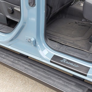 BR0NC0 Vinyl Door Sill covering decals for 2021-2025.