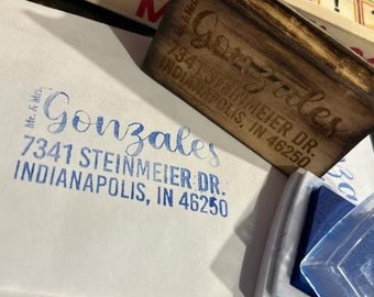 Return Address Rubber Stamp!