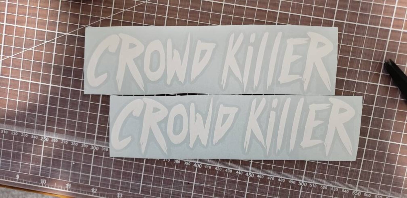 2pack Crowd Killer Car Decal Etsy