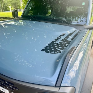 2021-2025 BR0NC0 Vinyl Hood Stripe Decals