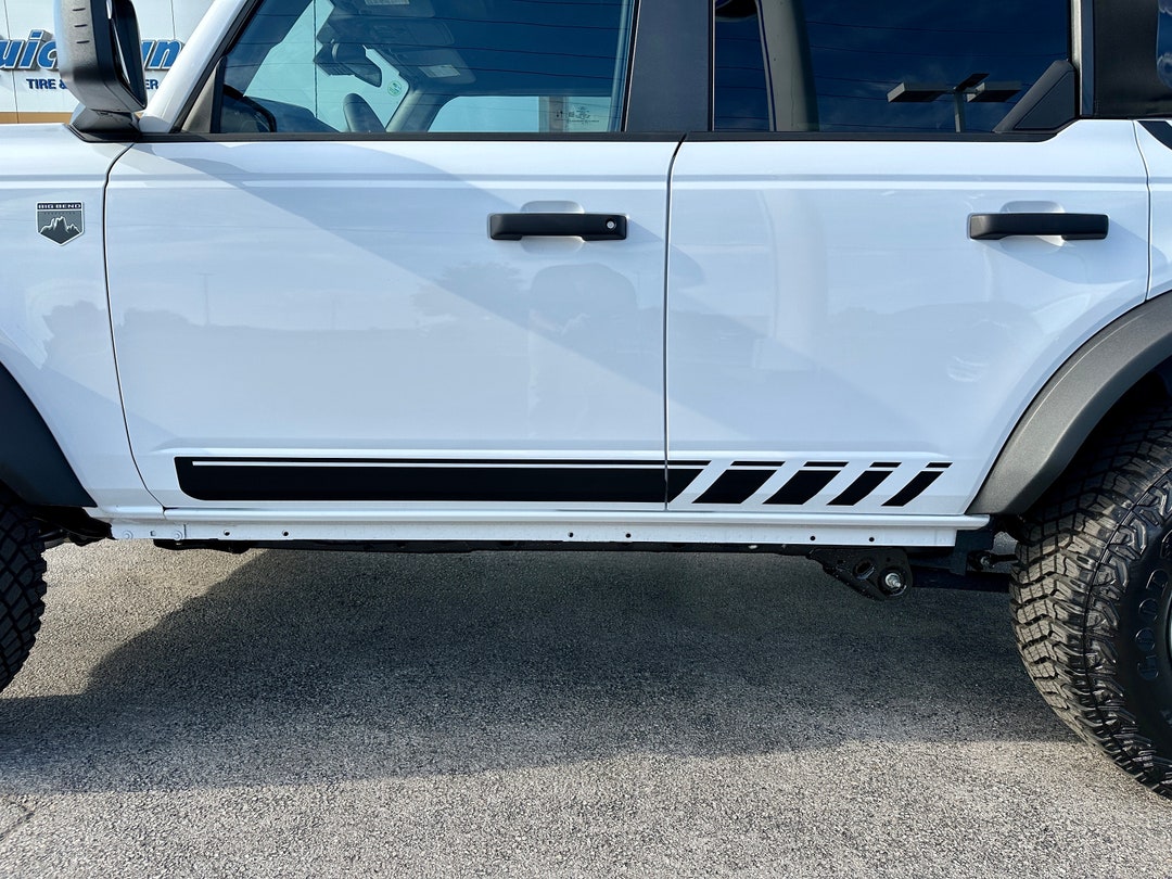 Lower Style Decals 2021-2024 Bronco Vinyl Decals Lower Door Stripes - Etsy Canada