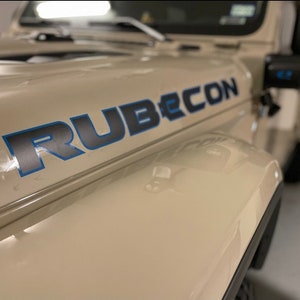 4x4, Off-Road Vehicle Custom Hood Name Decal