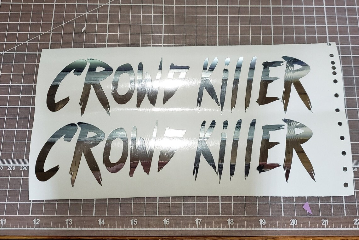 2pack Crowd Killer Car Decal Etsy