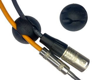 Pro-Audio Cable Management Solution - Tidy Up Your Studio - Soundrise Cable DOMES 4-Pack