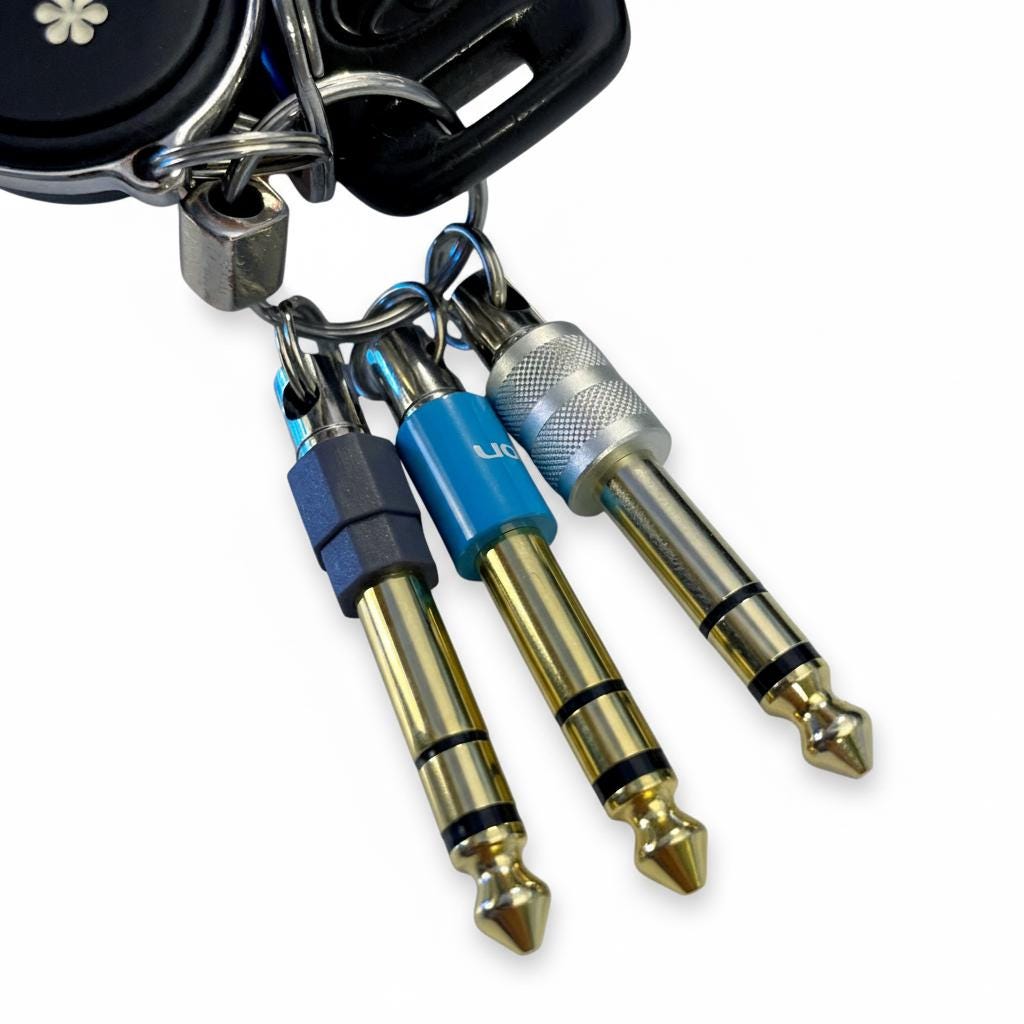 Soundjax 3-pack – Headphone Adapter Holder for 1/8
