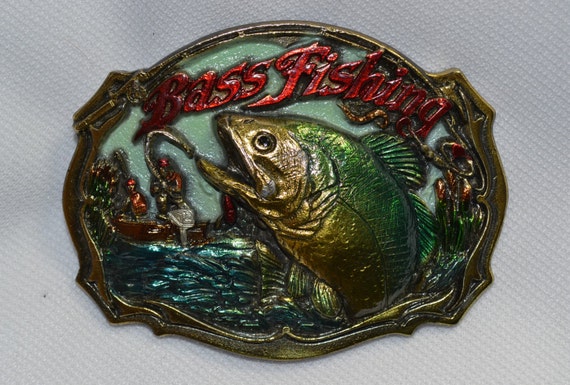 bass belt buckle