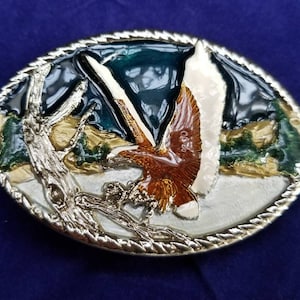 Vintage Eagle Belt Buckle #6007Perfectly Gifted, Custom Beltbuckle, Custom-Gift-for-Friend