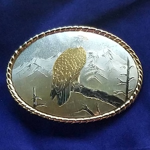 Vintage Majestic Eagle Belt Buckle #19Perfectly Gifted, Custom Beltbuckle, Custom-Gift-for-Friend