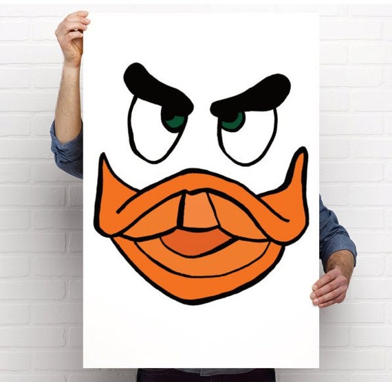 University of Miami Hurricanes Sebastian Print Poster || UMiami || UM || The University of Miami Hurricanes Sebastian Print Poster || UMiami || UM || The