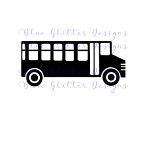 Digital Download File, School Bus, SVG, DXF,PNG, Cutting File
