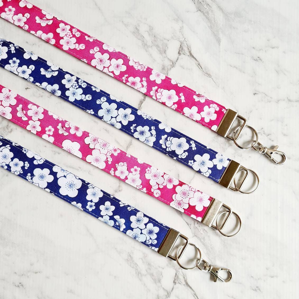 Japanese Lanyard/sakura Lanyard/lanyard for Keys/japanese