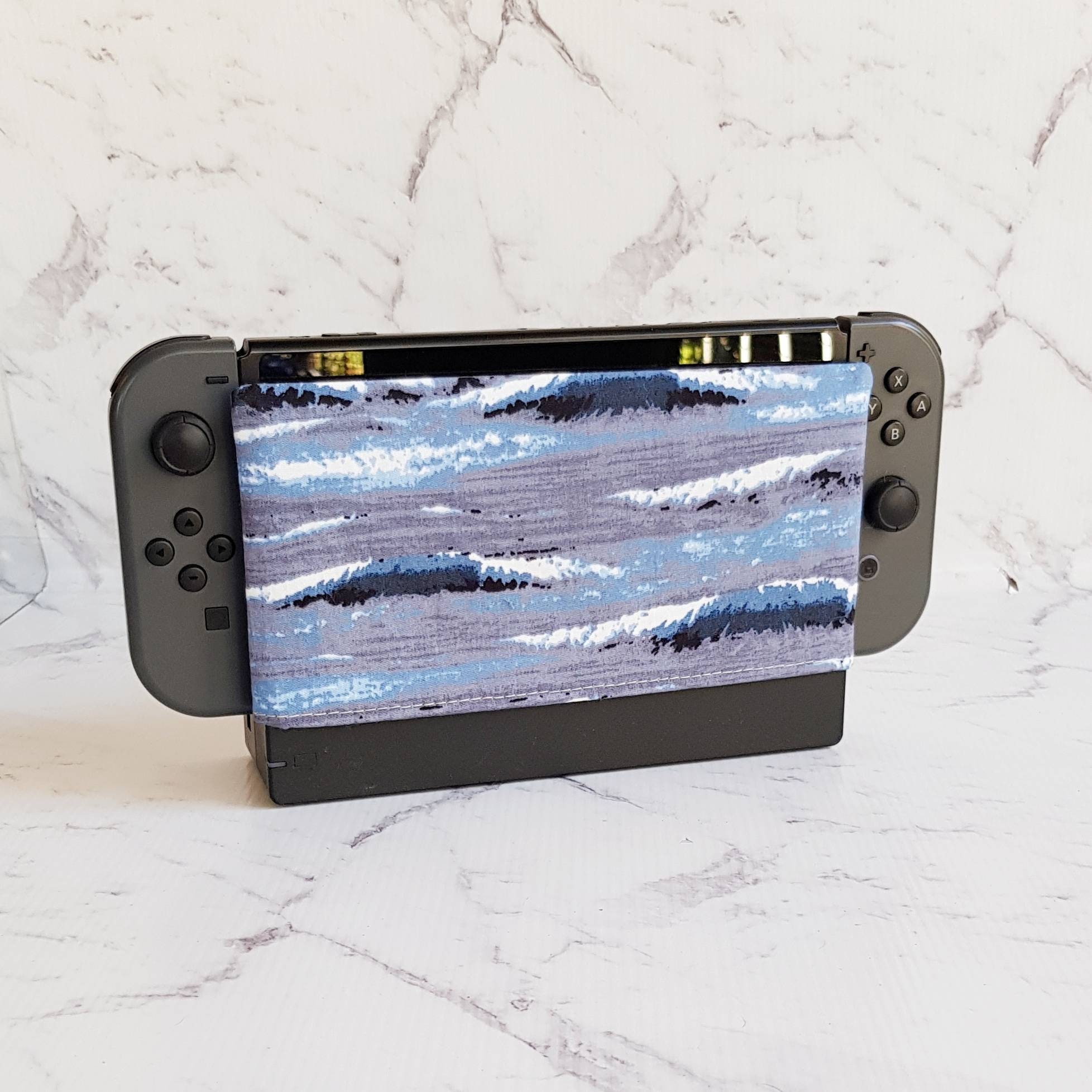 Nintendo Switch Dock Cover/Ocean Waves Dock Cover/Nintendo Etsy