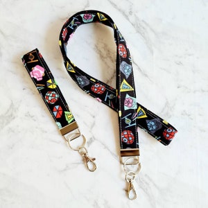 Lanyard or Key Fob/Wrist Lanyard/Star Lanyard for Keys/Star Wrist Lanyard for Keys/Keychain/Lanyards or Key Fobs