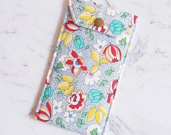 Reading Glasses Case/Glasses Case/Sunglasses Case/Gifts for Mum/Gifts for Her/Glasses Pouch/Floral Print Glasses Case/Case For Glasses