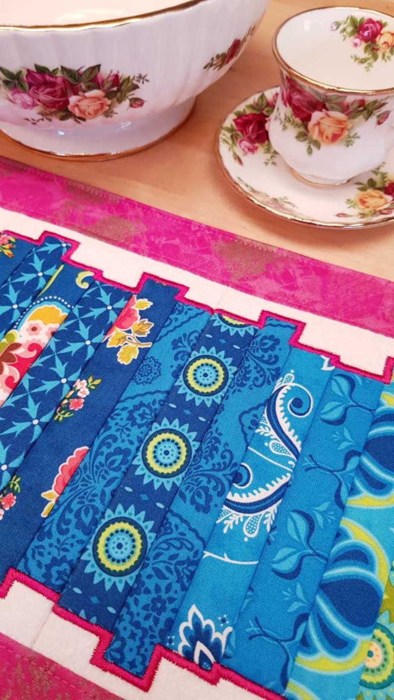 Table RunnerColourful Table RunnerTable TopperTable CenterpieceApplique Table RunnerQuilted Table RunnerDesigner Table Runner