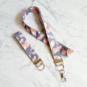 Galah Lanyard/Gazza the Galah Lanyard/Lanyard Keychain/Work Lanyard/Australian Lanyard for Keys/Galah Key Fob/Galah Keychain/1 Inch Wide